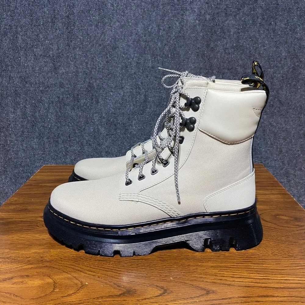 Dr Martens Tarik Parchment Utility Boots Mens 10 Womens 11 Extra Tough 50/50 NEW